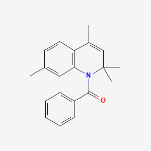 Phenyl-(2,2,4,7-tetramethylquinolin-1-yl)methanone