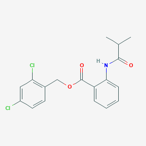 2,4-dichlorobenzyl 2-(isobutyrylamino)benzoate