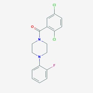 1-(2,5-dichlorobenzoyl)-4-(2-fluorophenyl)piperazine