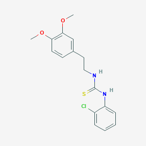 1-(2-Chlorophenyl)-3-[2-(3,4-dimethoxyphenyl)ethyl]thiourea