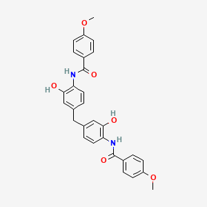 N,N'-[methylenebis(2-hydroxy-4,1-phenylene)]bis(4-methoxybenzamide)