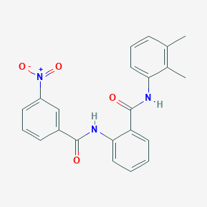 N-(2,3-dimethylphenyl)-2-[(3-nitrobenzoyl)amino]benzamide