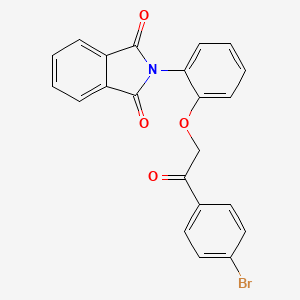 2-{2-[2-(4-bromophenyl)-2-oxoethoxy]phenyl}-1H-isoindole-1,3(2H)-dione