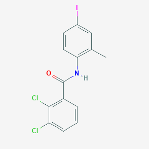 2,3-dichloro-N-(4-iodo-2-methylphenyl)benzamide