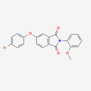 5-(4-bromophenoxy)-2-(2-methoxyphenyl)-1H-isoindole-1,3(2H)-dione