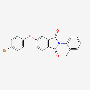 5-(4-bromophenoxy)-2-(2-methylphenyl)-1H-isoindole-1,3(2H)-dione