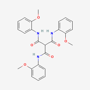 1-N,1-N,1-N-tris(2-methoxyphenyl)methanetricarboxamide