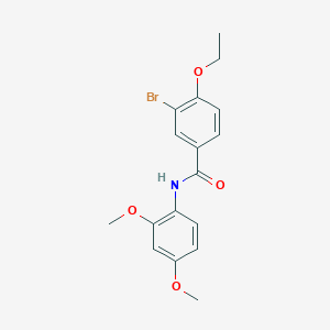 3-bromo-N-(2,4-dimethoxyphenyl)-4-ethoxybenzamide