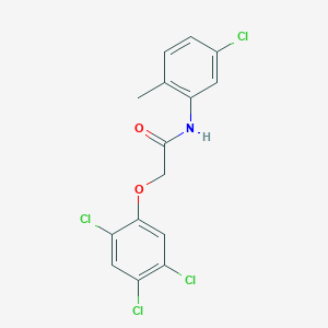 N-(5-chloro-2-methylphenyl)-2-(2,4,5-trichlorophenoxy)acetamide