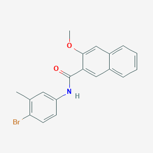 N-(4-bromo-3-methylphenyl)-3-methoxynaphthalene-2-carboxamide