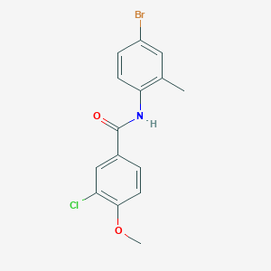 N-(4-bromo-2-methylphenyl)-3-chloro-4-methoxybenzamide