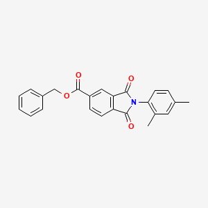 benzyl 2-(2,4-dimethylphenyl)-1,3-dioxo-5-isoindolinecarboxylate