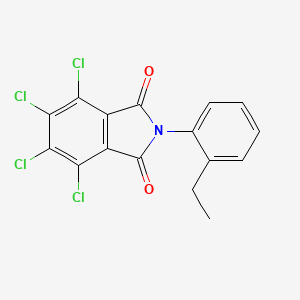 4,5,6,7-tetrachloro-2-(2-ethylphenyl)-1H-isoindole-1,3(2H)-dione