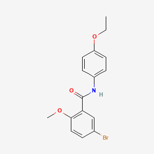 5-bromo-N-(4-ethoxyphenyl)-2-methoxybenzamide