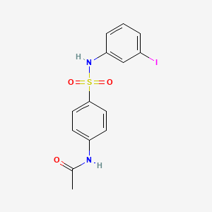 4'-(3-Iodophenylsulfamoyl)acetanilide