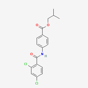 isobutyl 4-[(2,4-dichlorobenzoyl)amino]benzoate