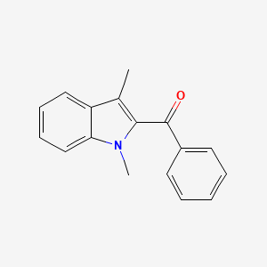 (1,3-dimethyl-1H-indol-2-yl)(phenyl)methanone