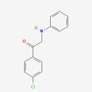 1-(4-chlorophenyl)-2-(phenylamino)ethanone