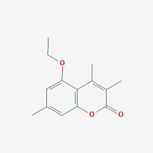 5-ethoxy-3,4,7-trimethyl-2H-chromen-2-one