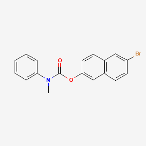 6-bromo-2-naphthyl methyl(phenyl)carbamate