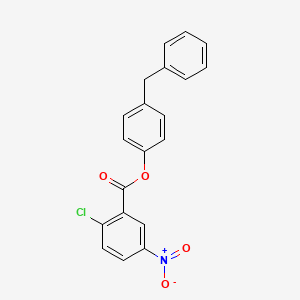 4-benzylphenyl 2-chloro-5-nitrobenzoate