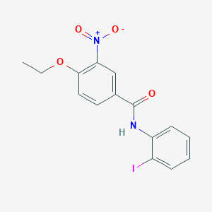 4-ethoxy-N-(2-iodophenyl)-3-nitrobenzamide