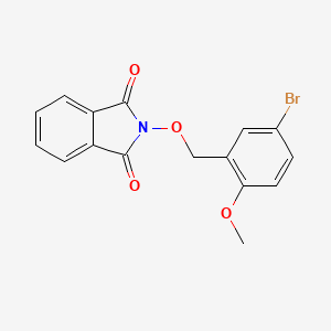 2-[(5-bromo-2-methoxyphenyl)methoxy]isoindole-1,3-dione