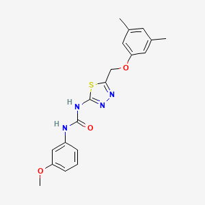 1-{5-[(3,5-Dimethylphenoxy)methyl]-1,3,4-thiadiazol-2-yl}-3-(3-methoxyphenyl)urea