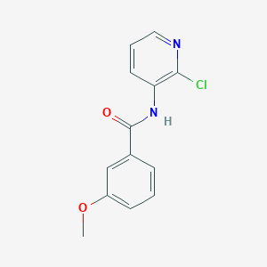 molecular formula C13H11ClN2O2 B370743 N-(2-chloropyridin-3-yl)-3-methoxybenzamide CAS No. 546075-17-6