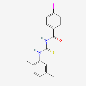 N-[(2,5-dimethylphenyl)carbamothioyl]-4-iodobenzamide