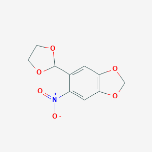 5-(1,3-Dioxolan-2-yl)-6-nitro-1,3-benzodioxole