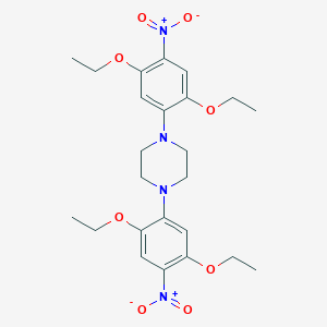 1,4-Bis{2,5-diethoxy-4-nitrophenyl}piperazine