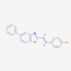 2-[2-(4-Bromophenyl)vinyl]-5-phenyl-1,3-benzoxazole