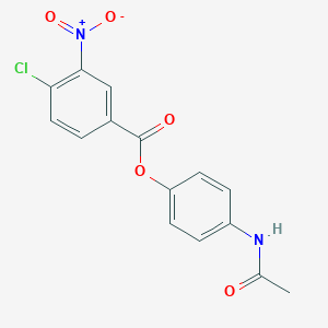 4-(Acetylamino)phenyl 4-chloro-3-nitrobenzoate