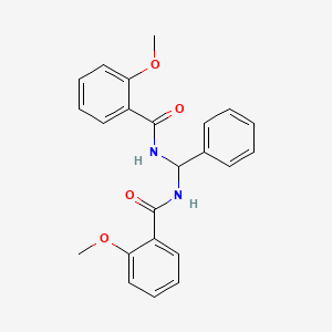 N,N'-(phenylmethanediyl)bis(2-methoxybenzamide)