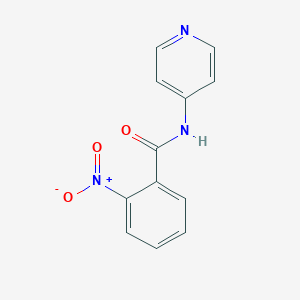 molecular formula C12H9N3O3 B370797 2-nitro-N-pyridin-4-ylbenzamide 
