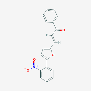 (E)-3-[5-(2-nitrophenyl)furan-2-yl]-1-phenylprop-2-en-1-one