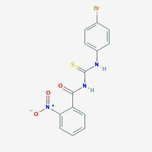 N-[(4-bromophenyl)carbamothioyl]-2-nitrobenzamide