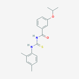 N-{[(2,4-dimethylphenyl)amino]carbonothioyl}-3-isopropoxybenzamide