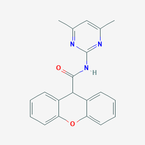 N-(4,6-dimethylpyrimidin-2-yl)-9H-xanthene-9-carboxamide