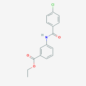 Ethyl 3-[(4-chlorobenzoyl)amino]benzoate