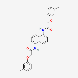 N,N'-1,5-naphthalenediylbis[2-(3-methylphenoxy)acetamide]