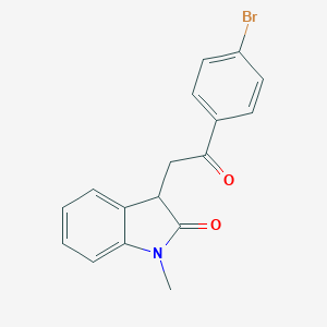 3-(4-Bromophenacyl)-1-methyl-2-indolinone