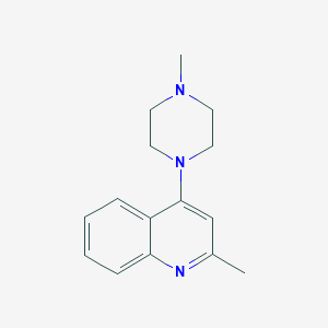 2-Methyl-4-(4-methylpiperazin-1-yl)quinoline