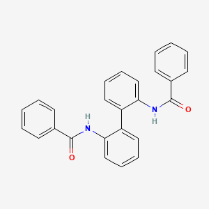 molecular formula C26H20N2O2 B3709281 N,N'-2,2'-biphenyldiyldibenzamide 