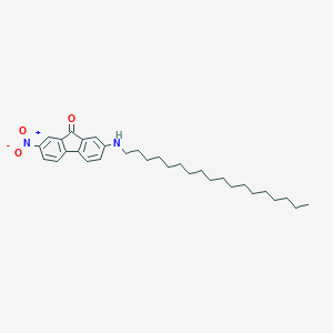 molecular formula C31H44N2O3 B370940 2-nitro-7-(octadecylamino)-9H-fluoren-9-one 