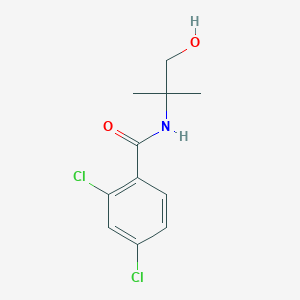 molecular formula C11H13Cl2NO2 B370979 2,4-dichloro-N-(2-hydroxy-1,1-dimethylethyl)benzamide 
