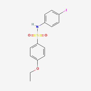 4-ethoxy-N-(4-iodophenyl)benzenesulfonamide