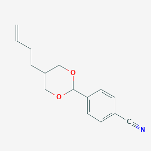 4-[5-(3-Butenyl)-1,3-dioxan-2-yl]benzonitrile