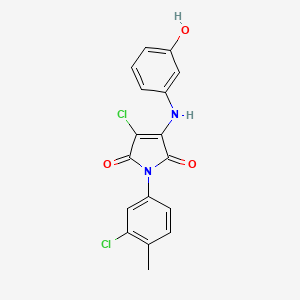 molecular formula C17H12Cl2N2O3 B3710133 MFCD02356921 